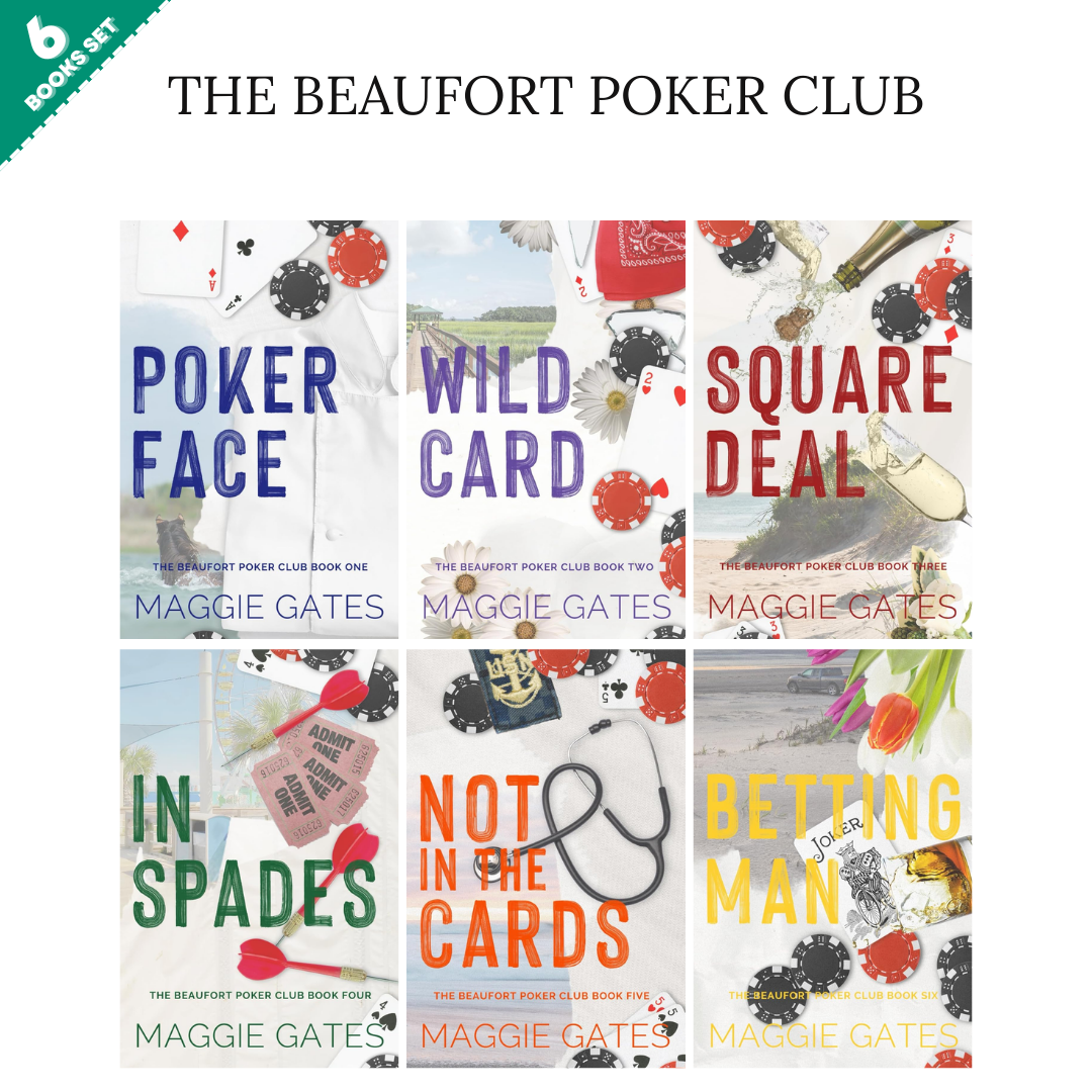 The Beaufort Poker Club Series By Maggie Gates (6 Books Set)