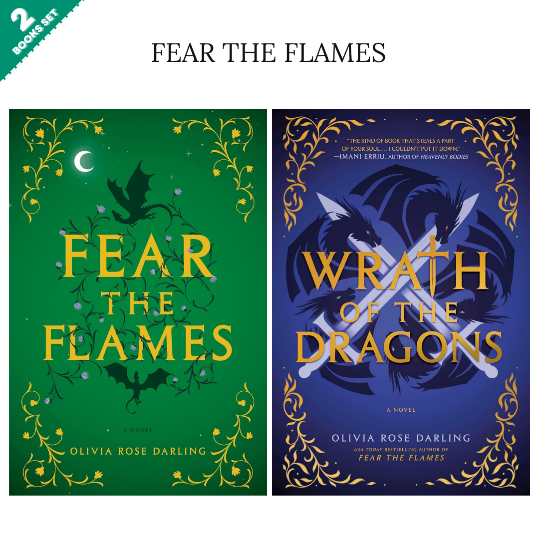 Fear the Flames Series By Olivia Rose Darling (2 Books Set)