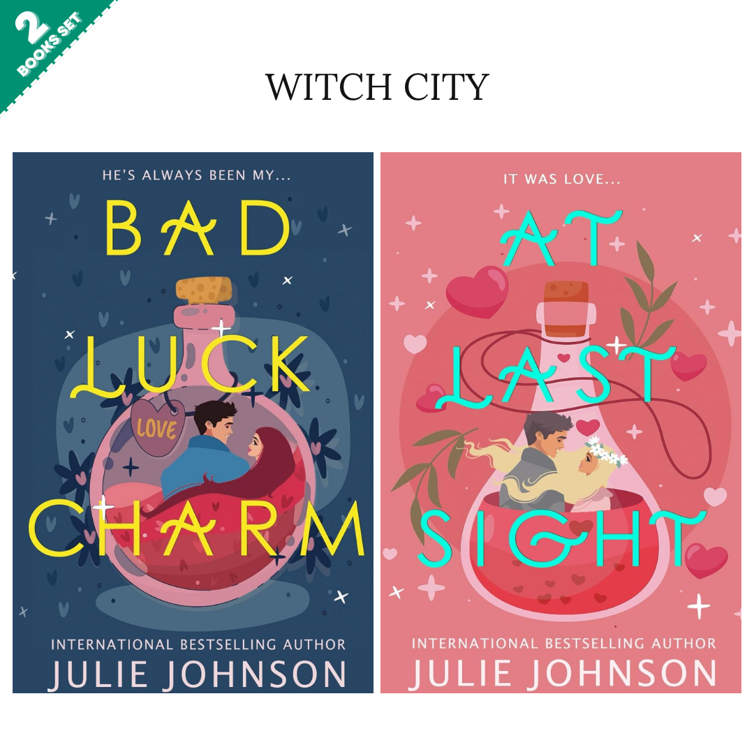 Witch City Series by Julie Johnson (2 Books Set)