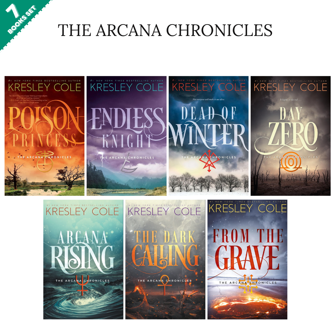 The Arcana Chronicles Series By Kresley Cole (7 Books Set)