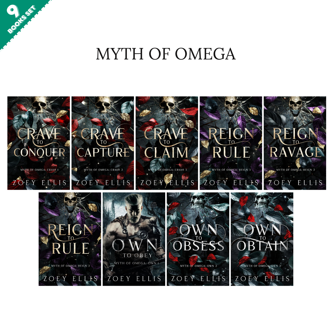 Myth of Omega Series By Zoey Ellis (9 Books Set)