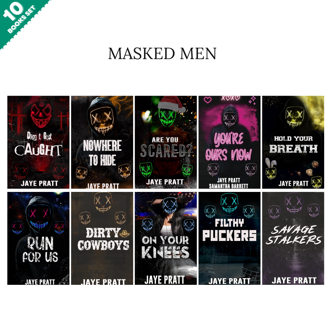 Masked Men series By Jaye Pratt (10 Books Sets)
