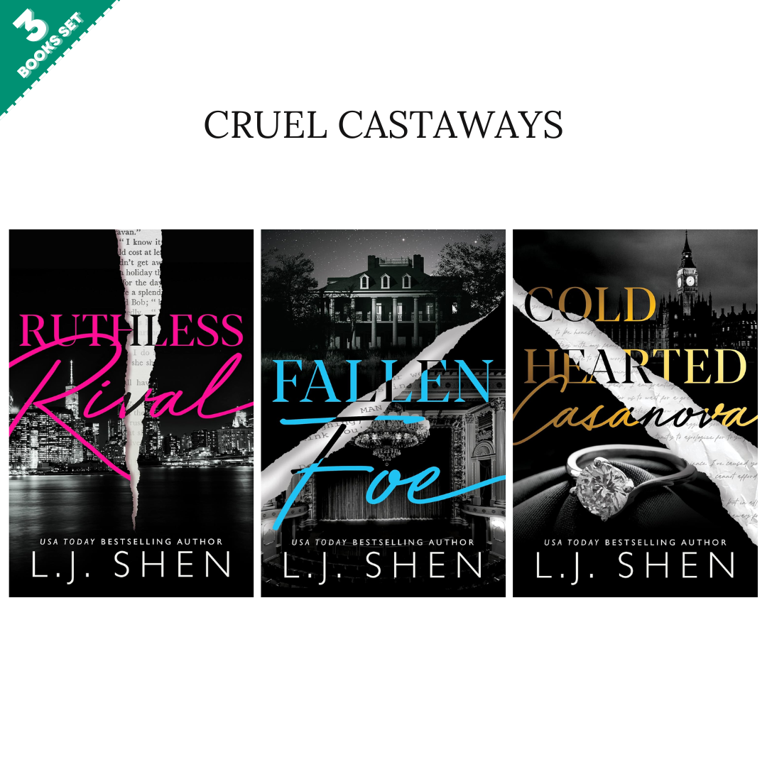 Cruel Castaways series By L.J. Shen (3 Books Set)