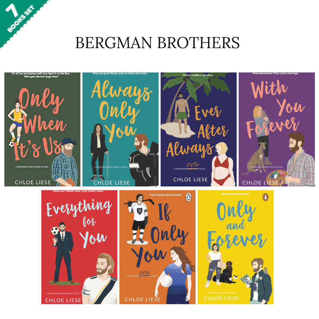 Bergman Brothers Series by Chloe Liese (7 Books Set)
