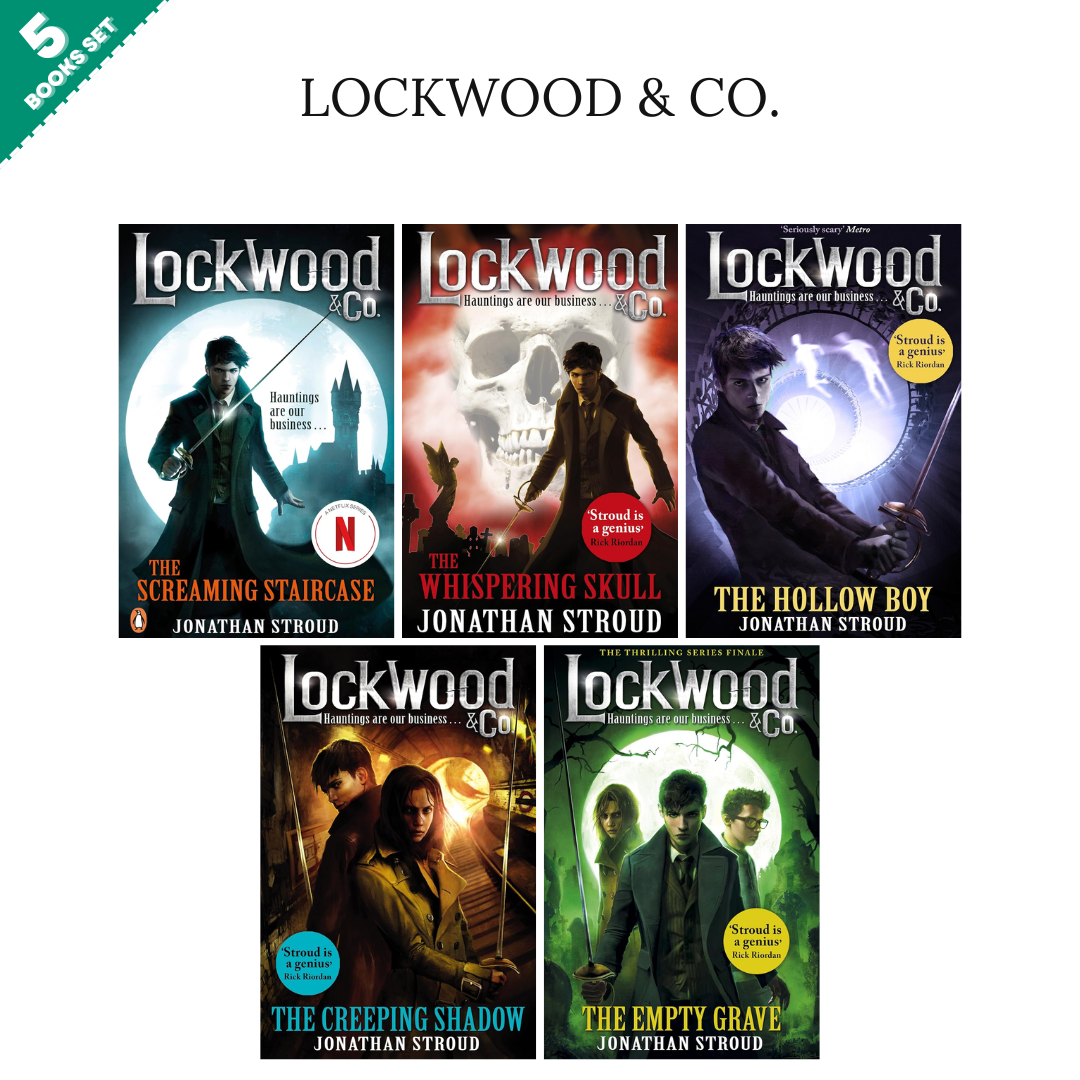 Lockwood & Co. Series by Jonathan Stroud (5 Books Set)