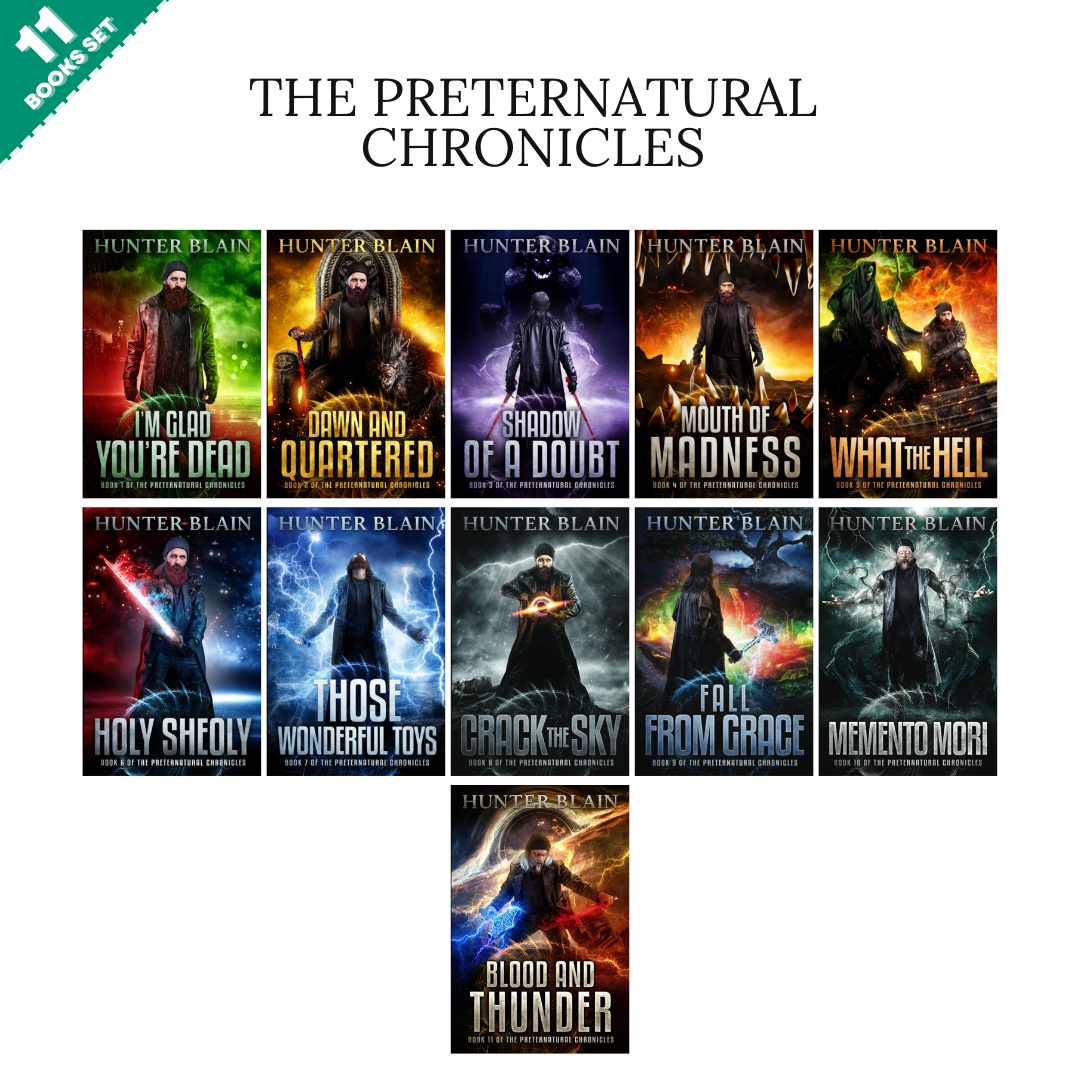 The Preternatural Chronicles By Hunter Blain (11 Books Set)