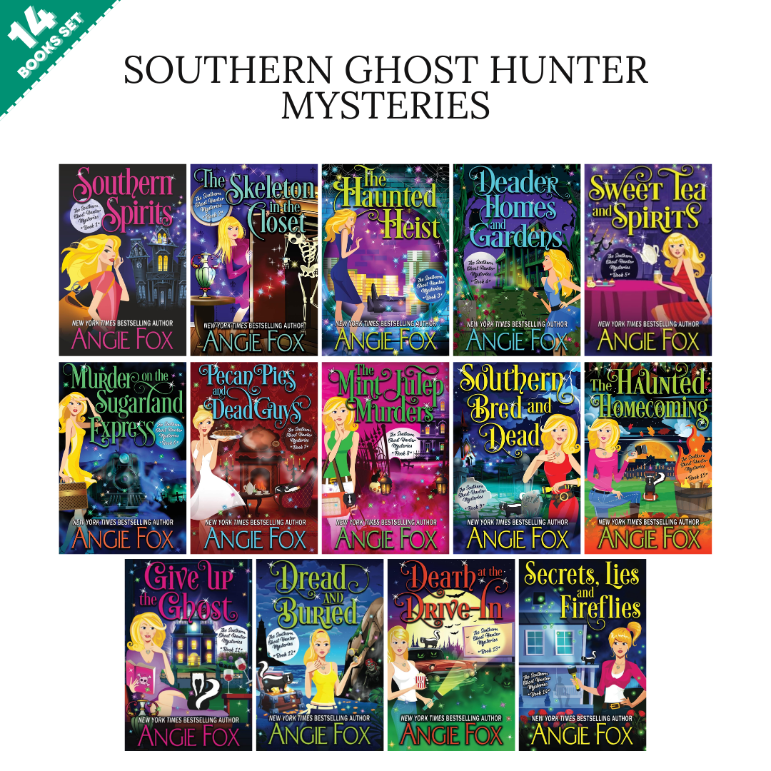 Southern Ghost Hunter Mysteries Series By Angie Fox (14 Books Set)