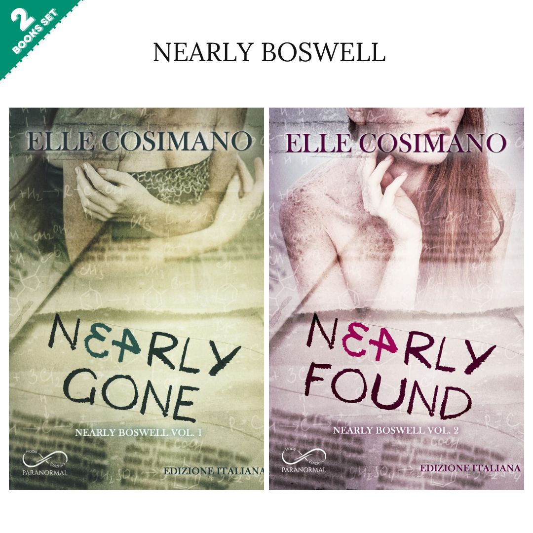 Nearly Boswell Series By Elle Cosimano (2 Books Set)