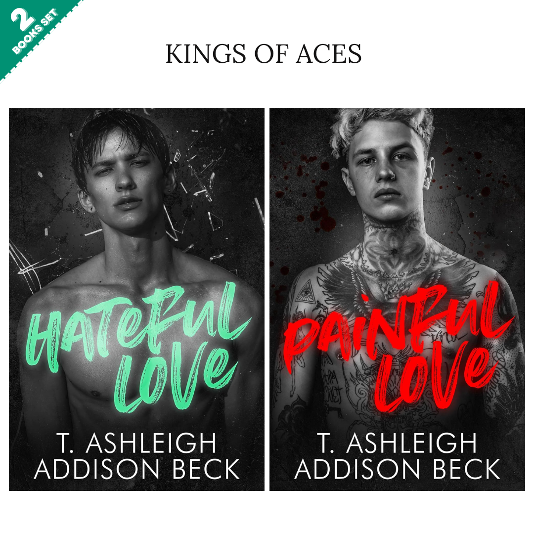 King of Aces Series By T. Ashleigh (2 Books Set)