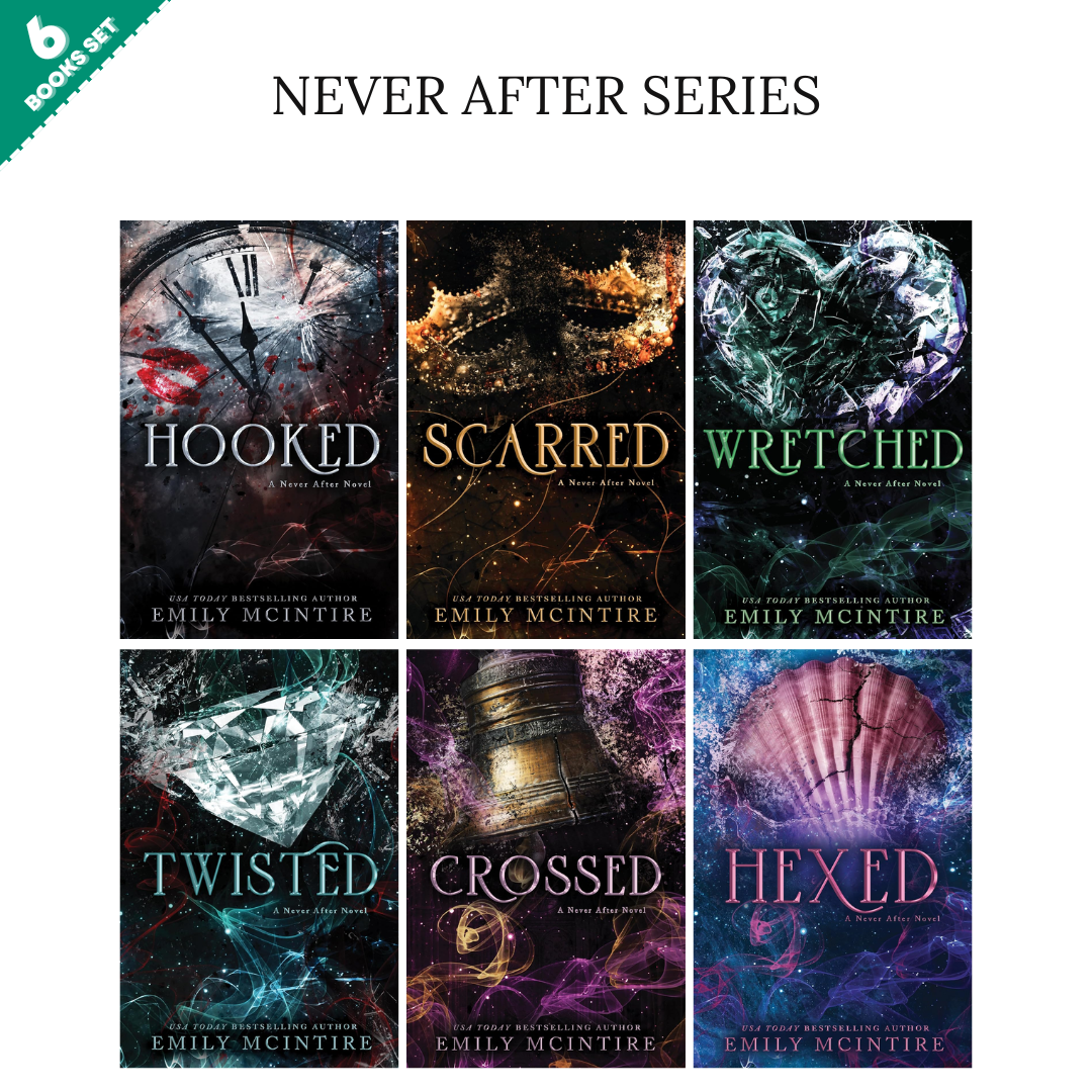 Never After Series by Emily McIntire (6 Books Set)