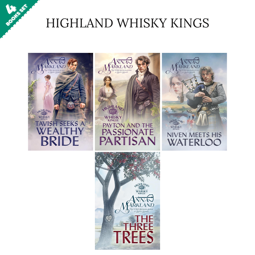 Highland Whisky Kings Series By Anna Markland (4 Books Set)