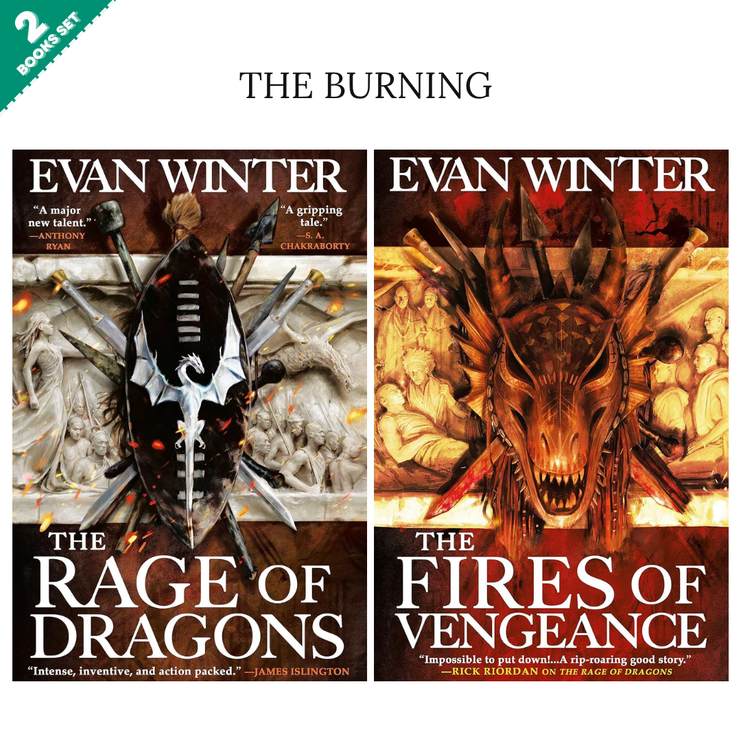 The Burning Series by Evan Winter (2 Books Set)