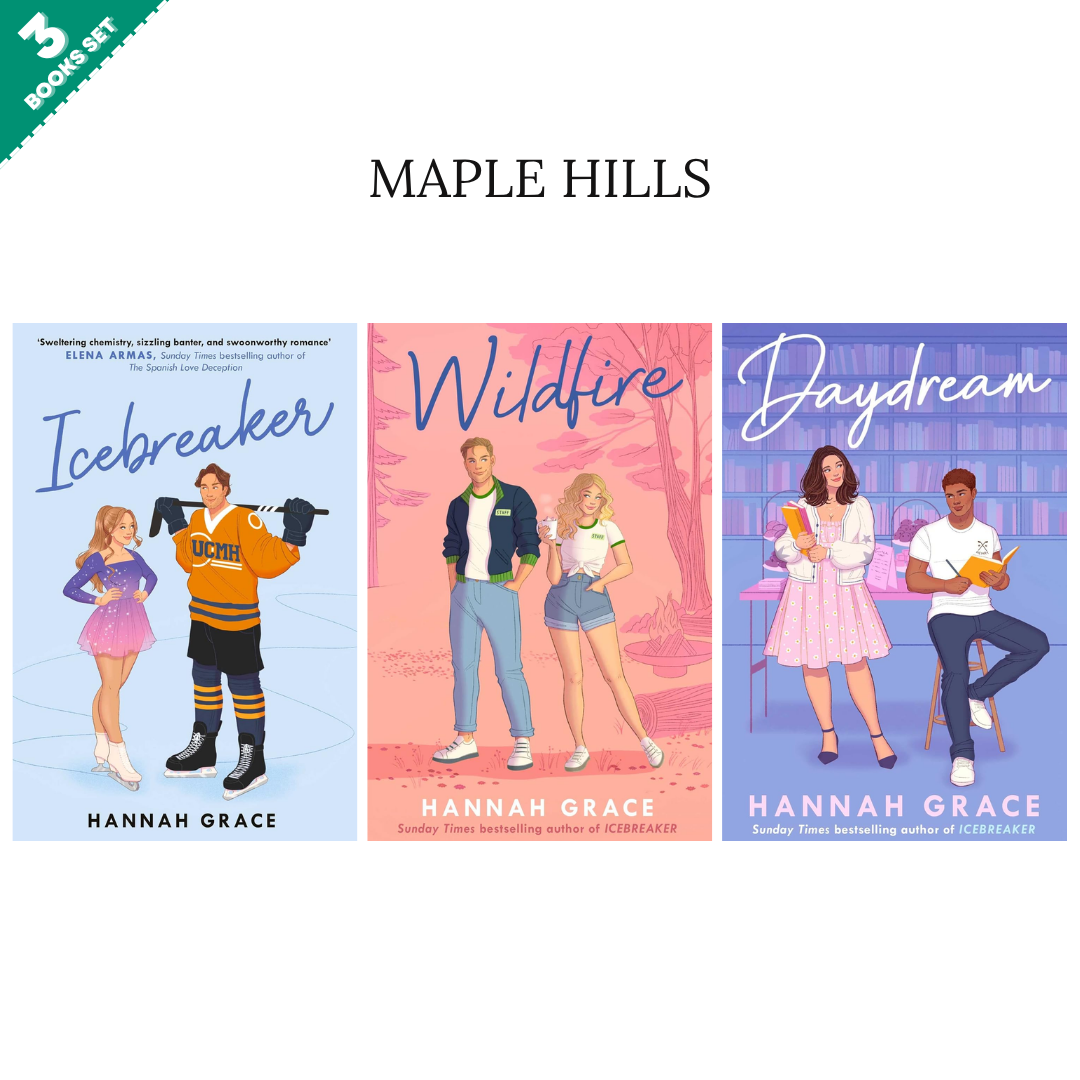 Maple Hills Series by Hannah Grace (3 Books Set)