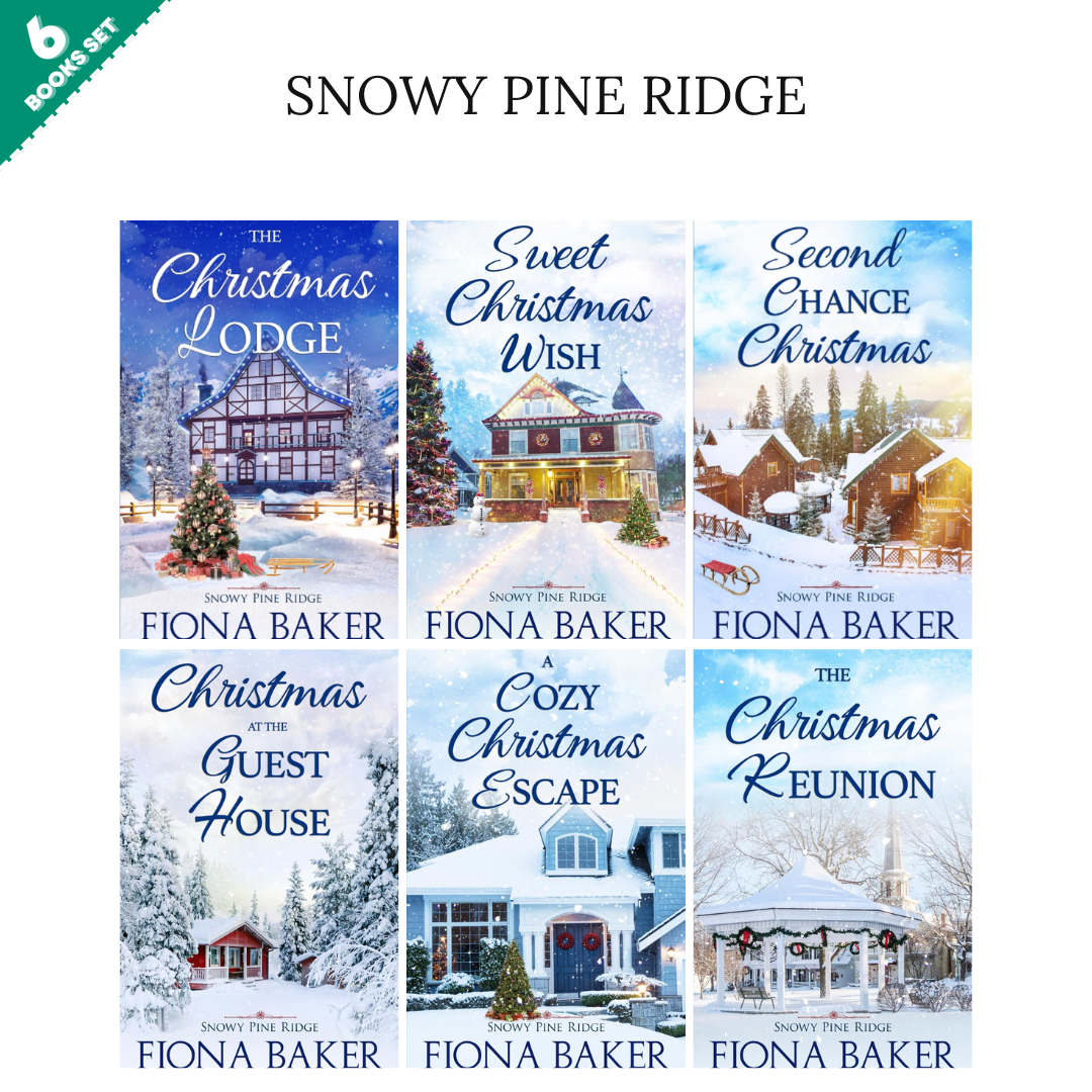 Snowy Pine Ridge Series by Fiona Baker (6 Books Set)