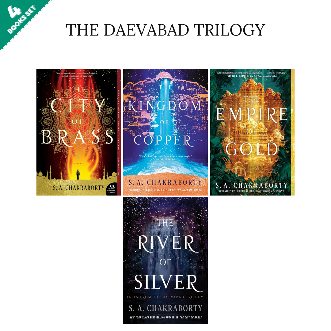 The Daevabad Trilogy By S.A. Chakraborty (4 Books Set)