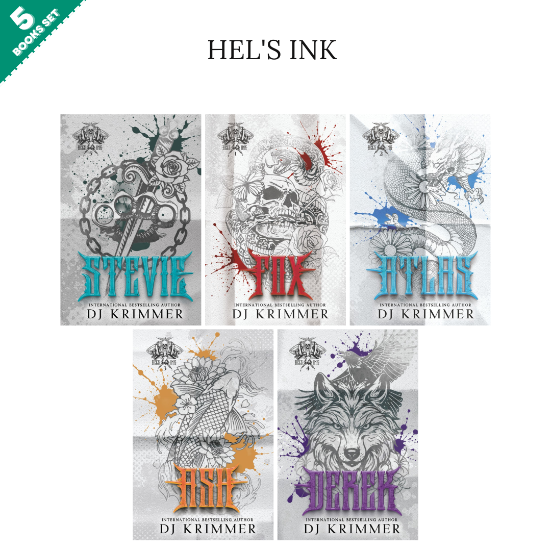 Hel's Ink Series By DJ Krimmer (5 Books Set)