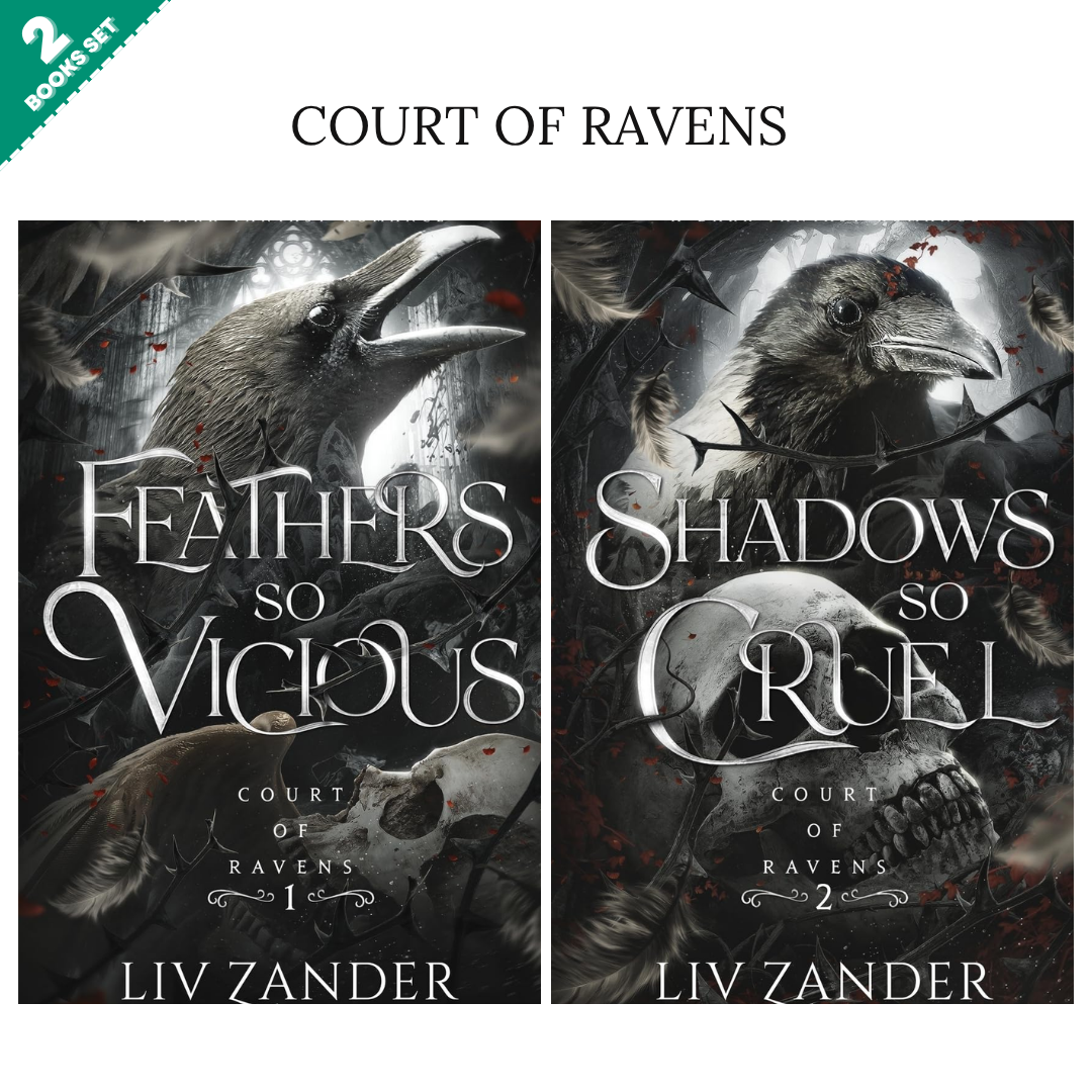 Court of Ravens Series By Liv Zander (2 Books Set)