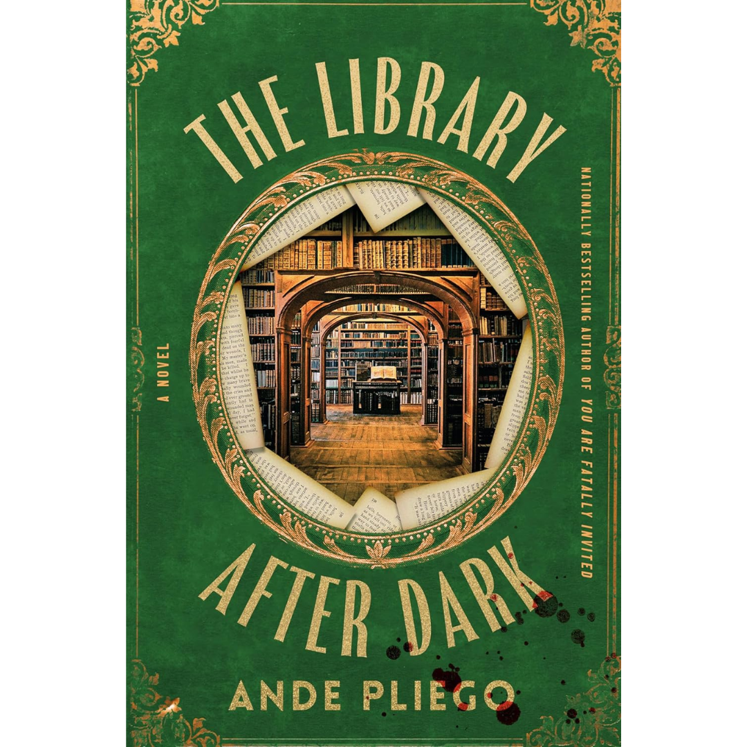 The Library After Dark By Ande Pliego