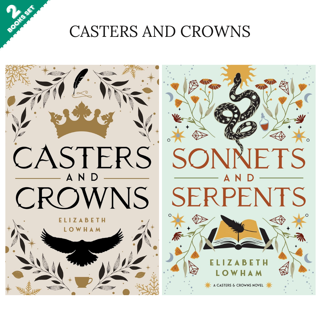 Casters and Crowns Series By Elizabeth Lowham (2 Books Set)