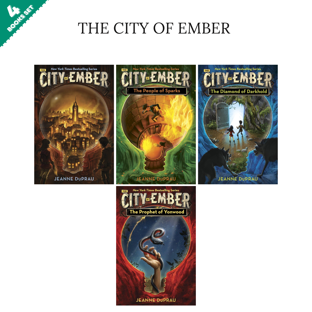 Book of Ember Series By Jeanne DuPrau (4 Books Set)