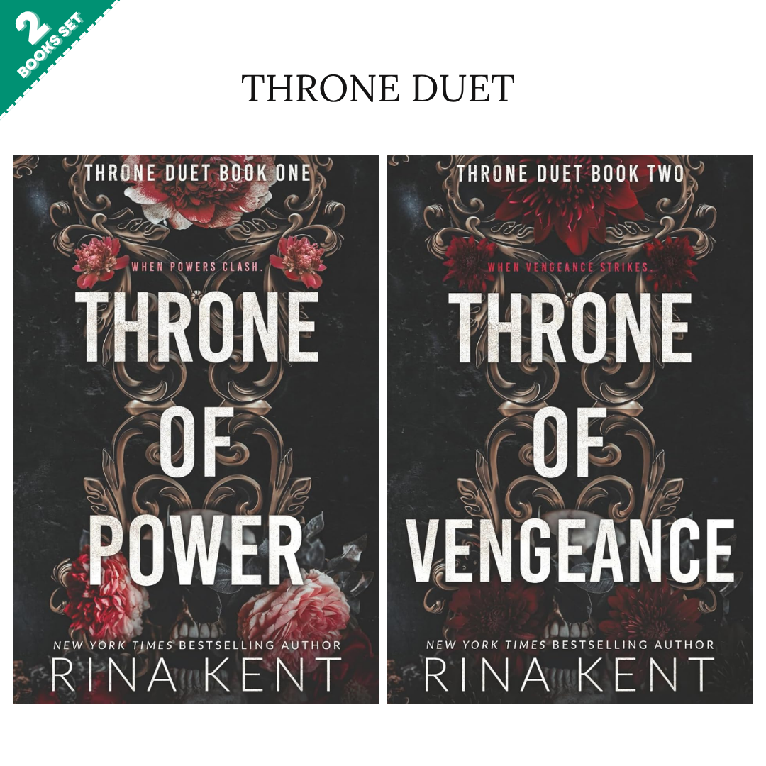 Throne Duet Series by Rina Kent (2 Books Set)