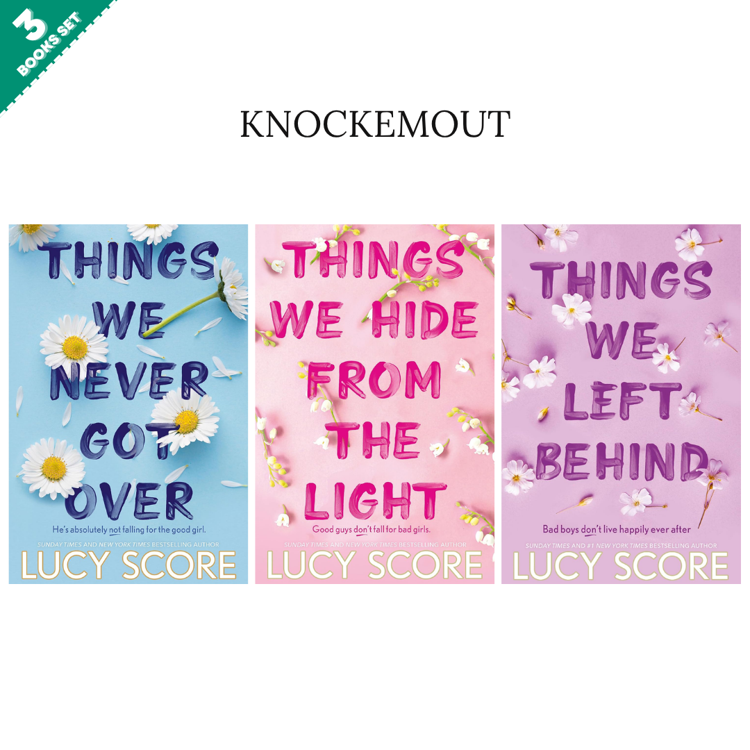 Knockemout Series by Lucy Score (3 Books Set)