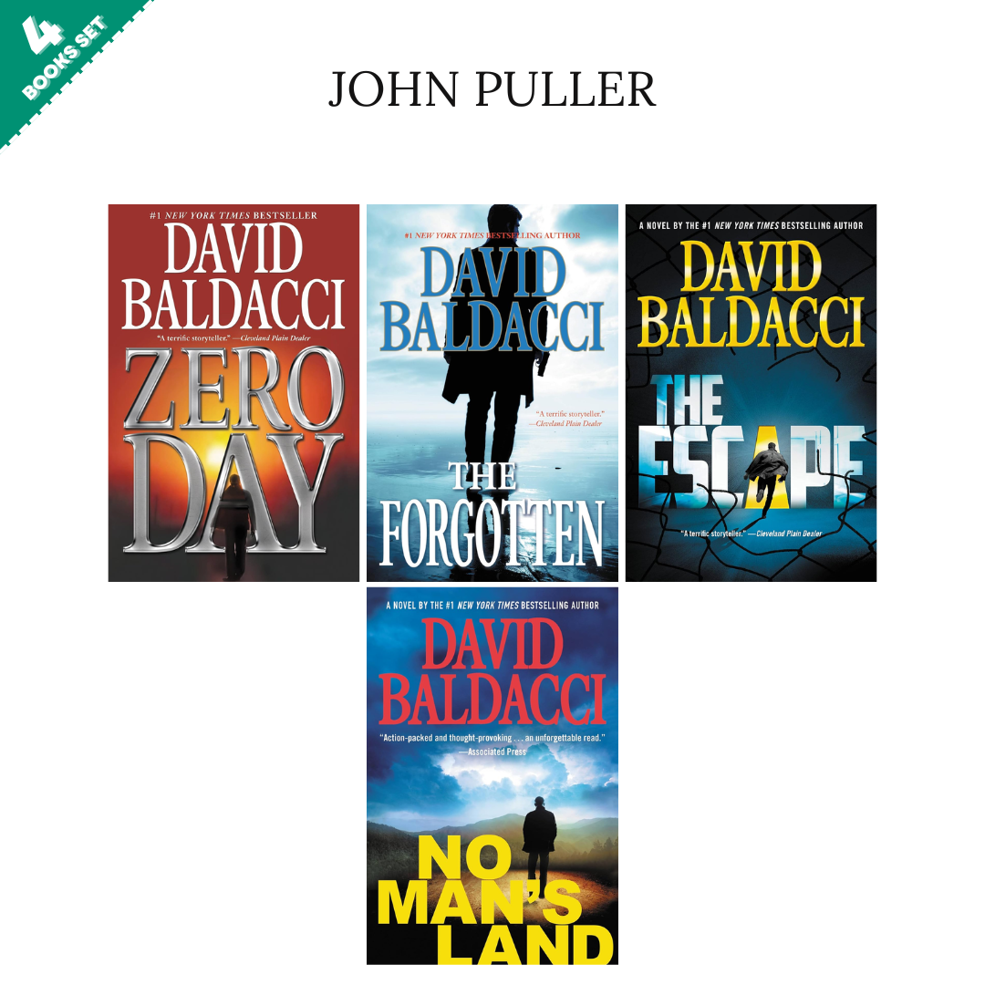 John Puller Series By David Baldacci (4 Books Set)