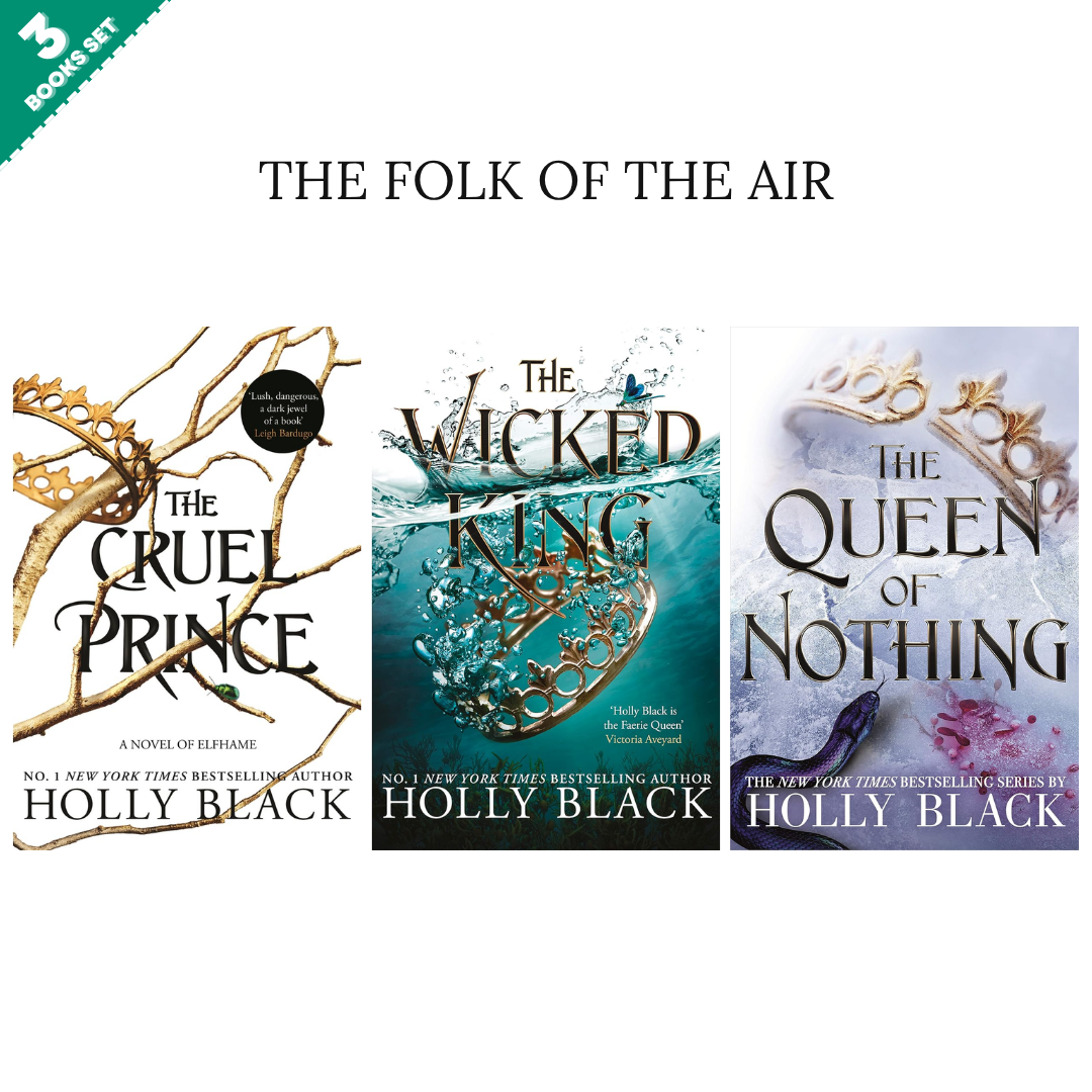 The Folk of the Air Series by Holly Black (3 Books Set)