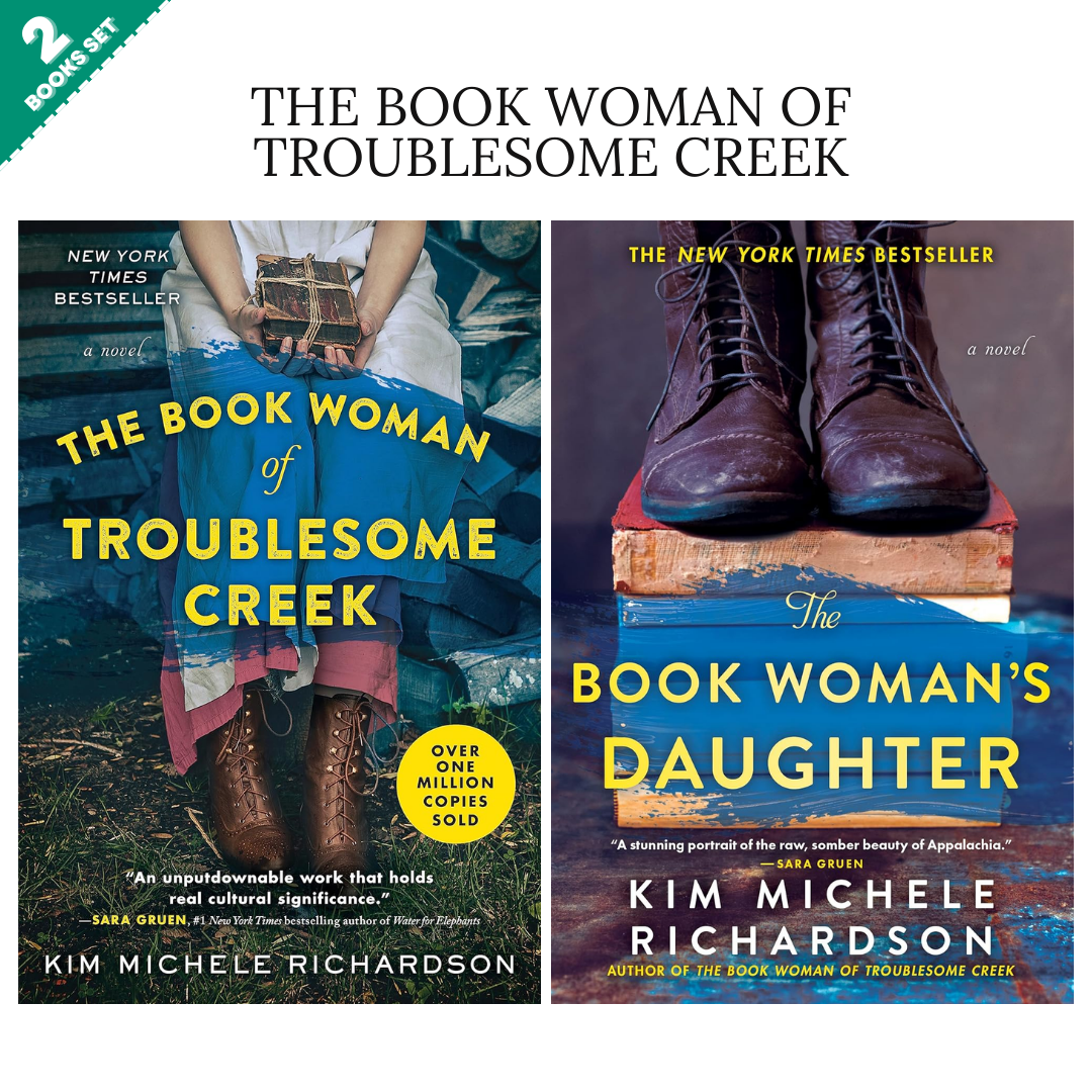 The Book Woman of Troublesome Creek Series By Kim Michele Richardson (2 Books Set)
