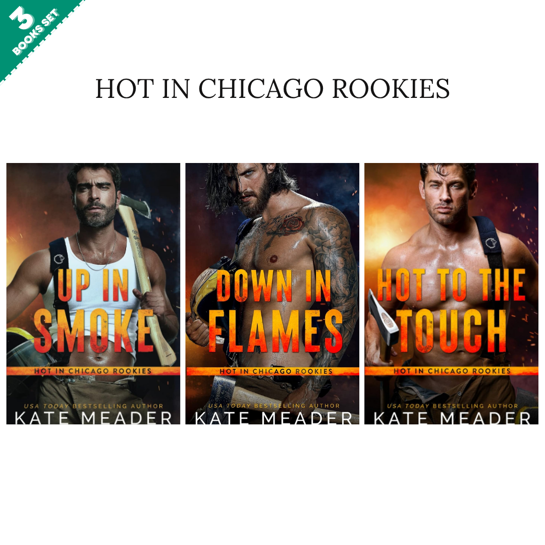 Hot in Chicago Rookies Series By Kate Meader (3 Books Set)