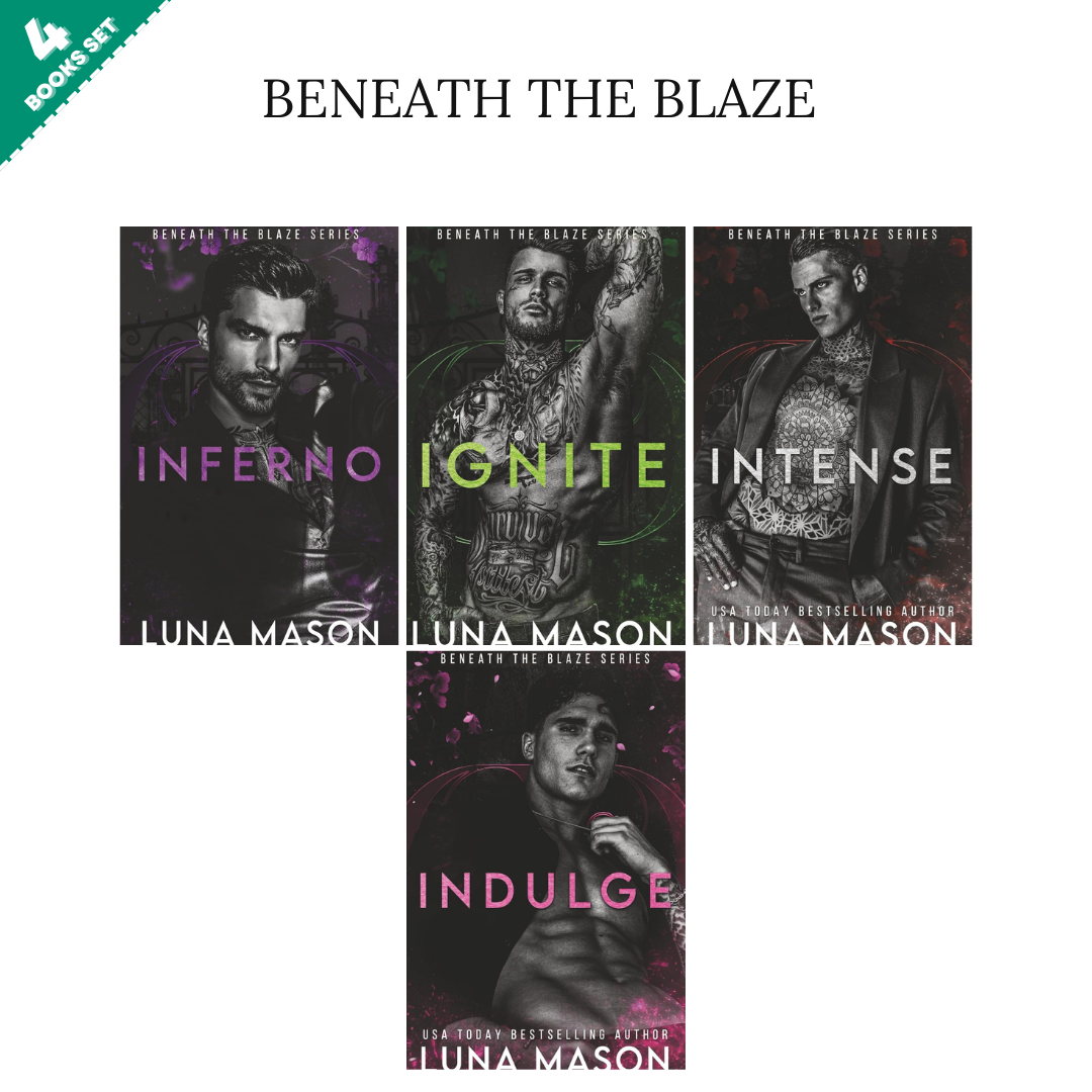 Beneath The Blaze Series By Luna Mason (4 Books Set)