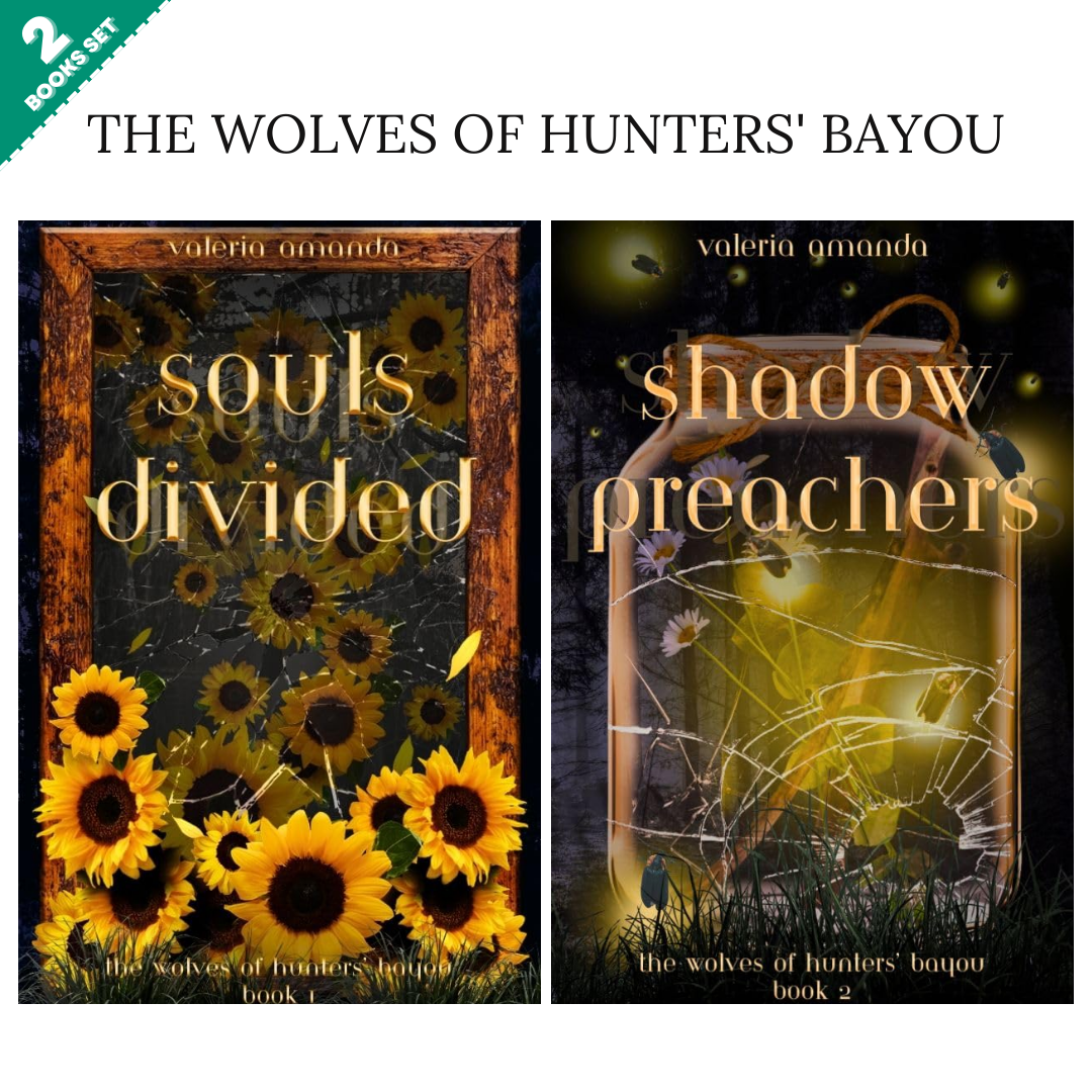 The Wolves of Hunters' Bayou series By Valeria Amanda (2 Books Set)