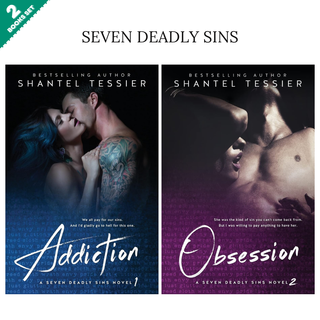 Seven Deadly Sins Series by Shantel Tessier (2 Books Set)