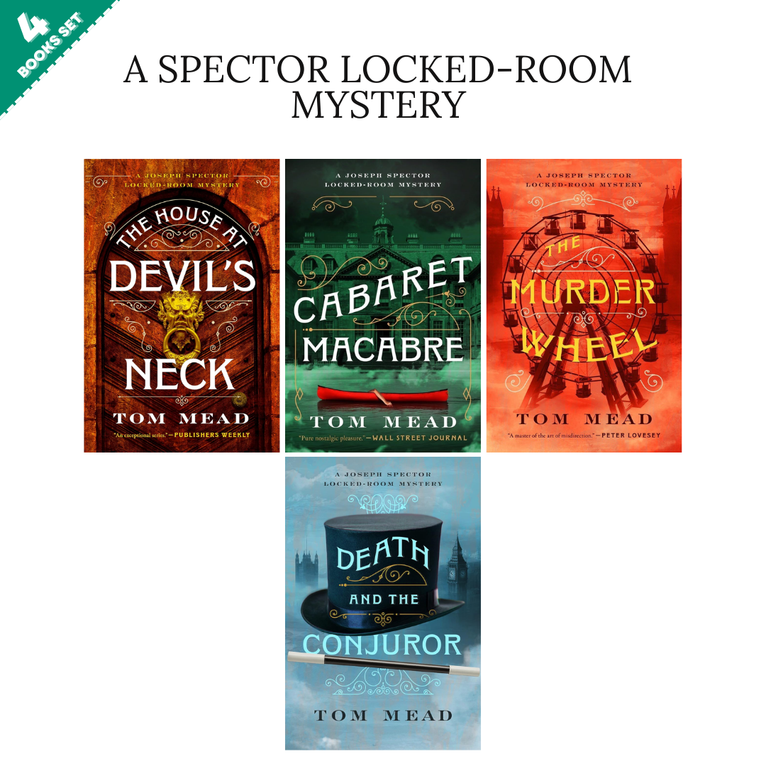 A Spector Locked-Room Mystery Series By Tom Mead (4 Books Set)