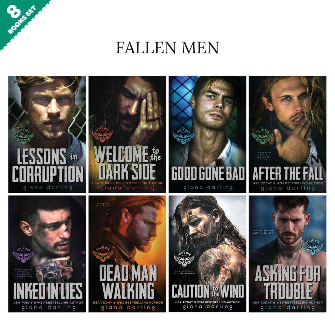 Fallen Men Series By Giana Darling (8 Books Set)