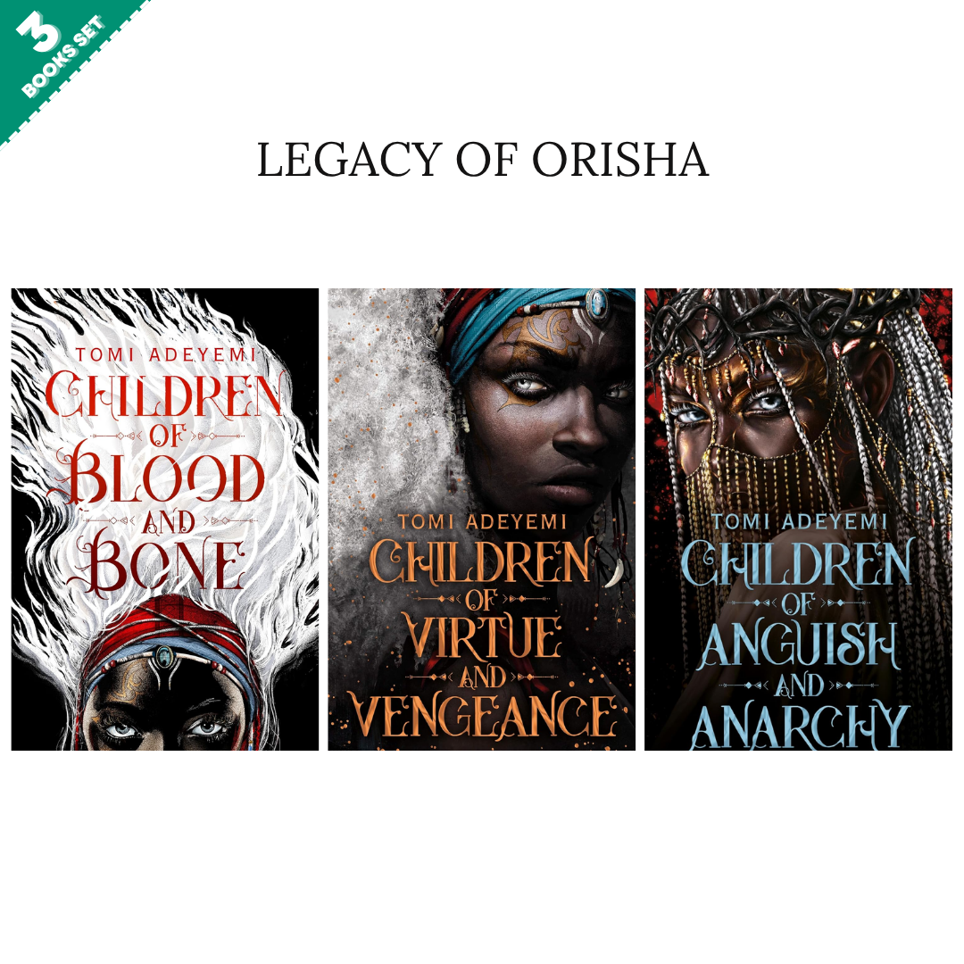 Legacy of Orïsha Series by Tomi Adeyemi (3 Books Set)