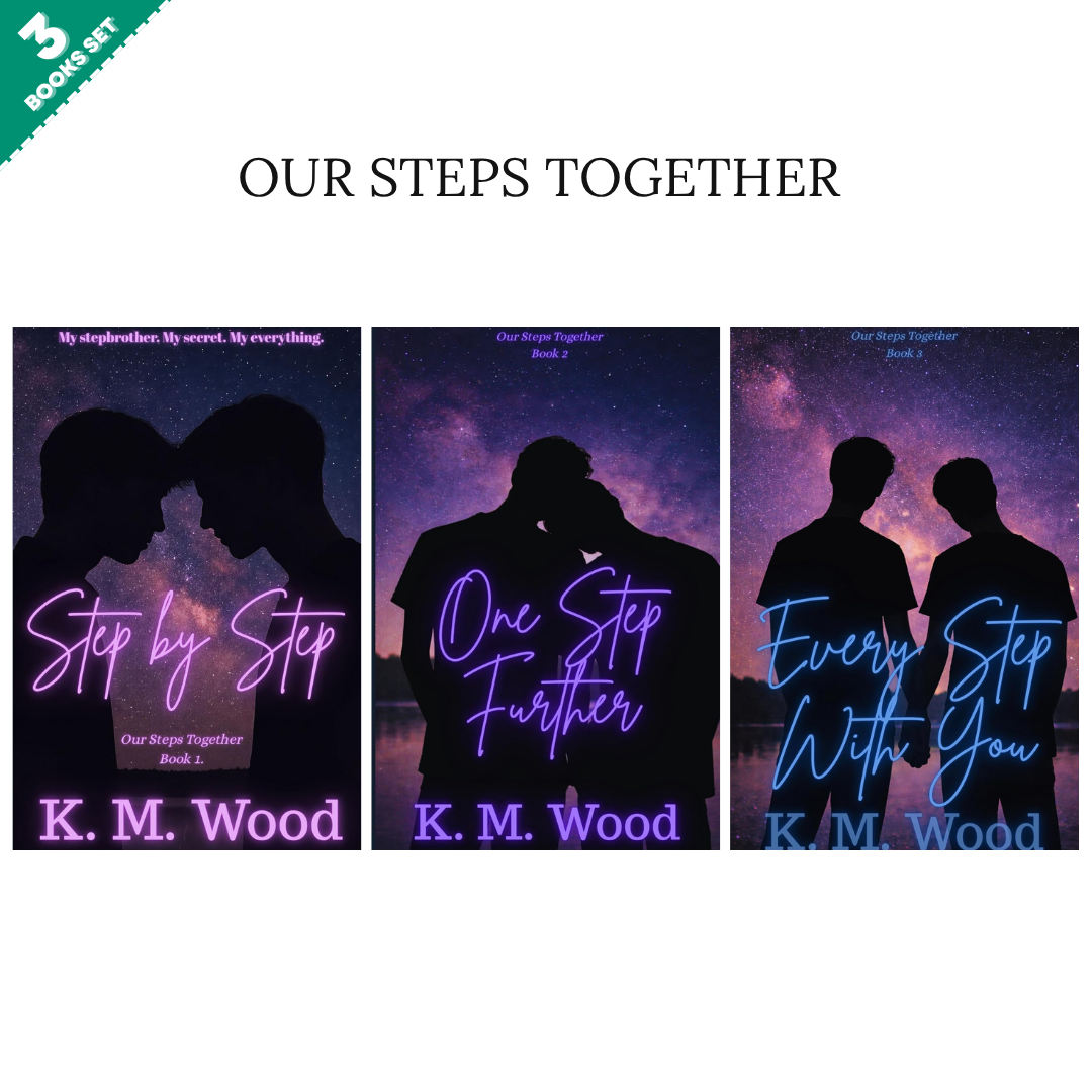 Our Steps Together Series By K. M. Wood (3 Books Set)