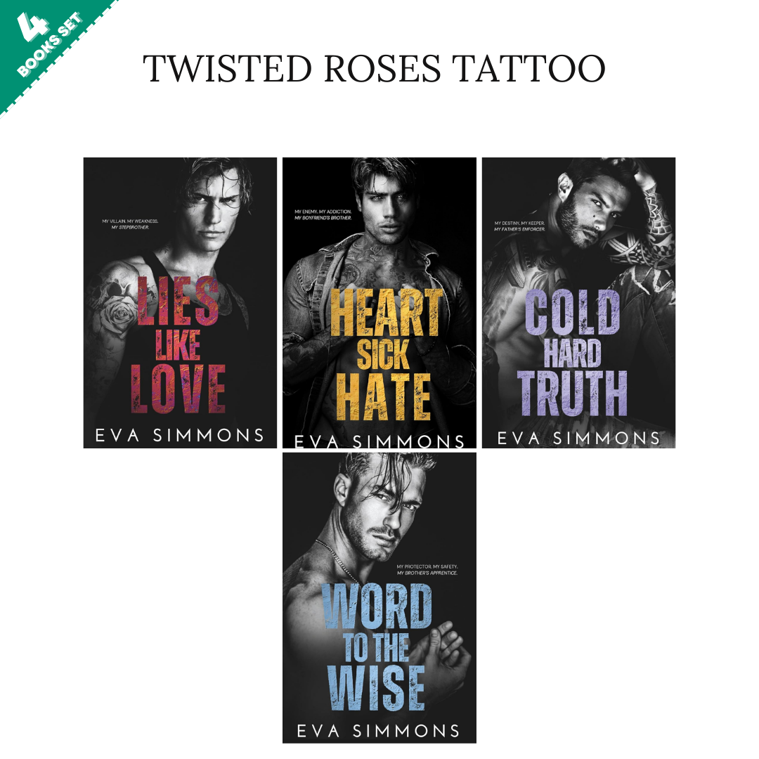 Twisted Roses Tattoo Series By Eva Simmons (4 Books Set)