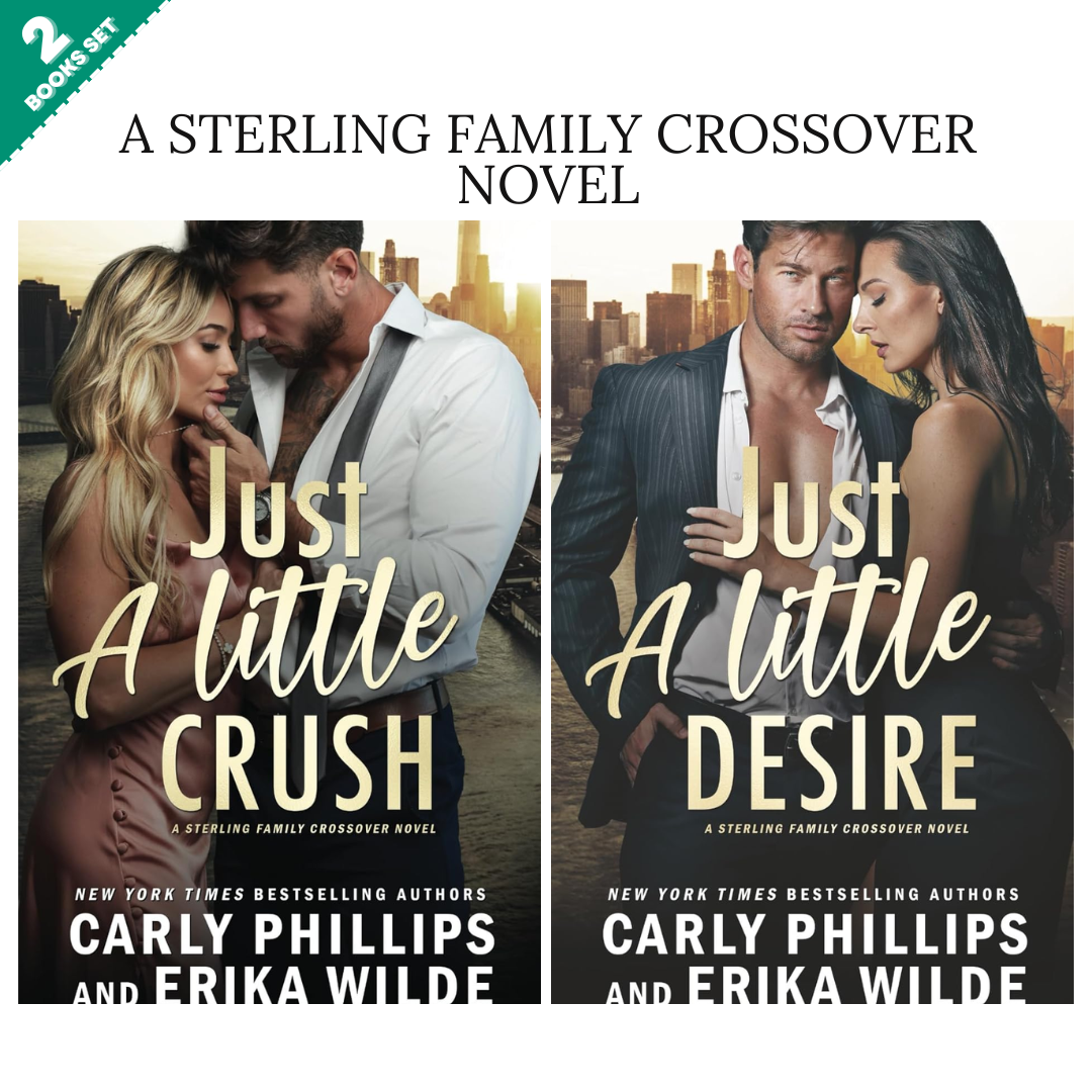 A Sterling Family Crossover Novel series By Carly Phillips (2 Books Set)