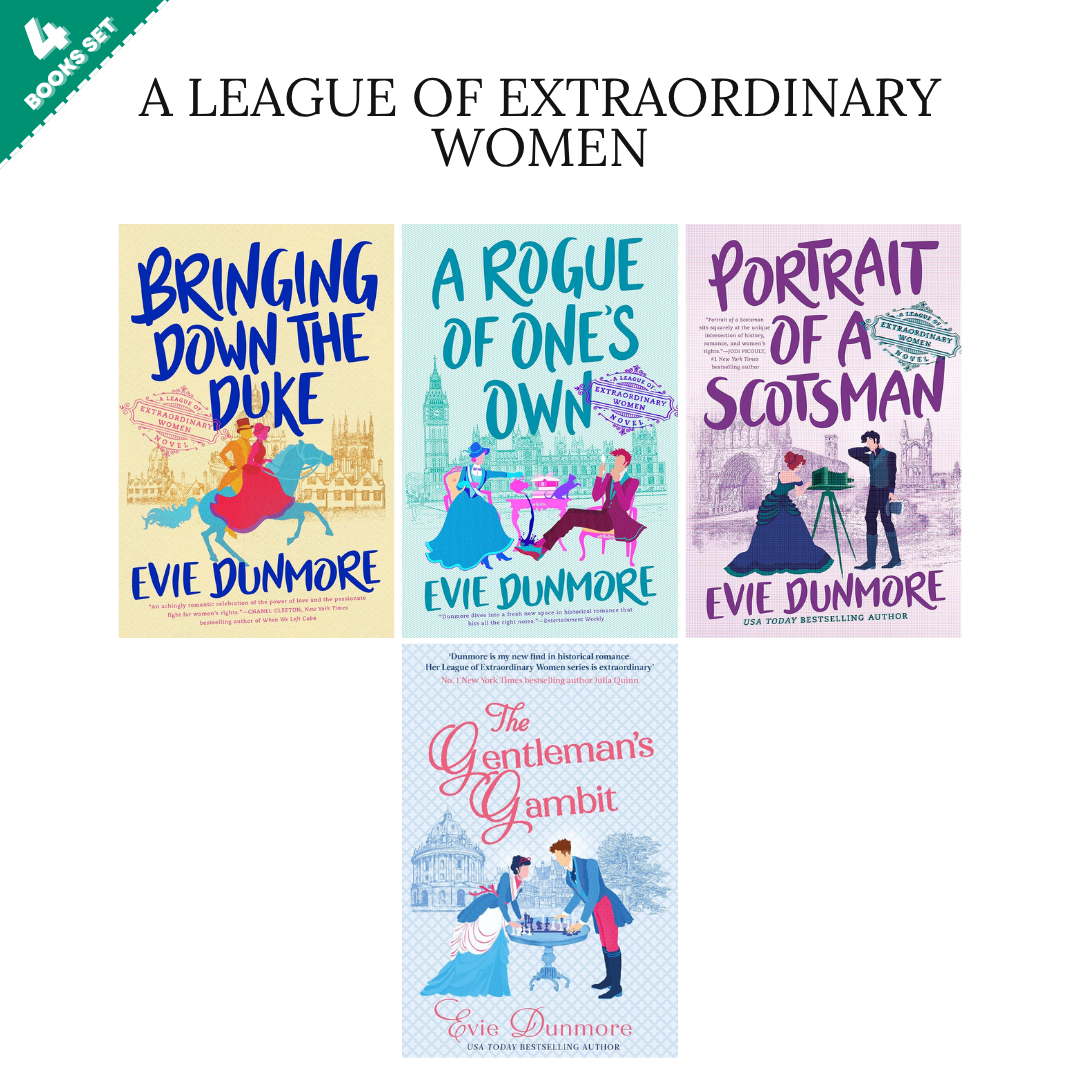 A League of Extraordinary Women Series By Evie Dunmore (4 Books Set)