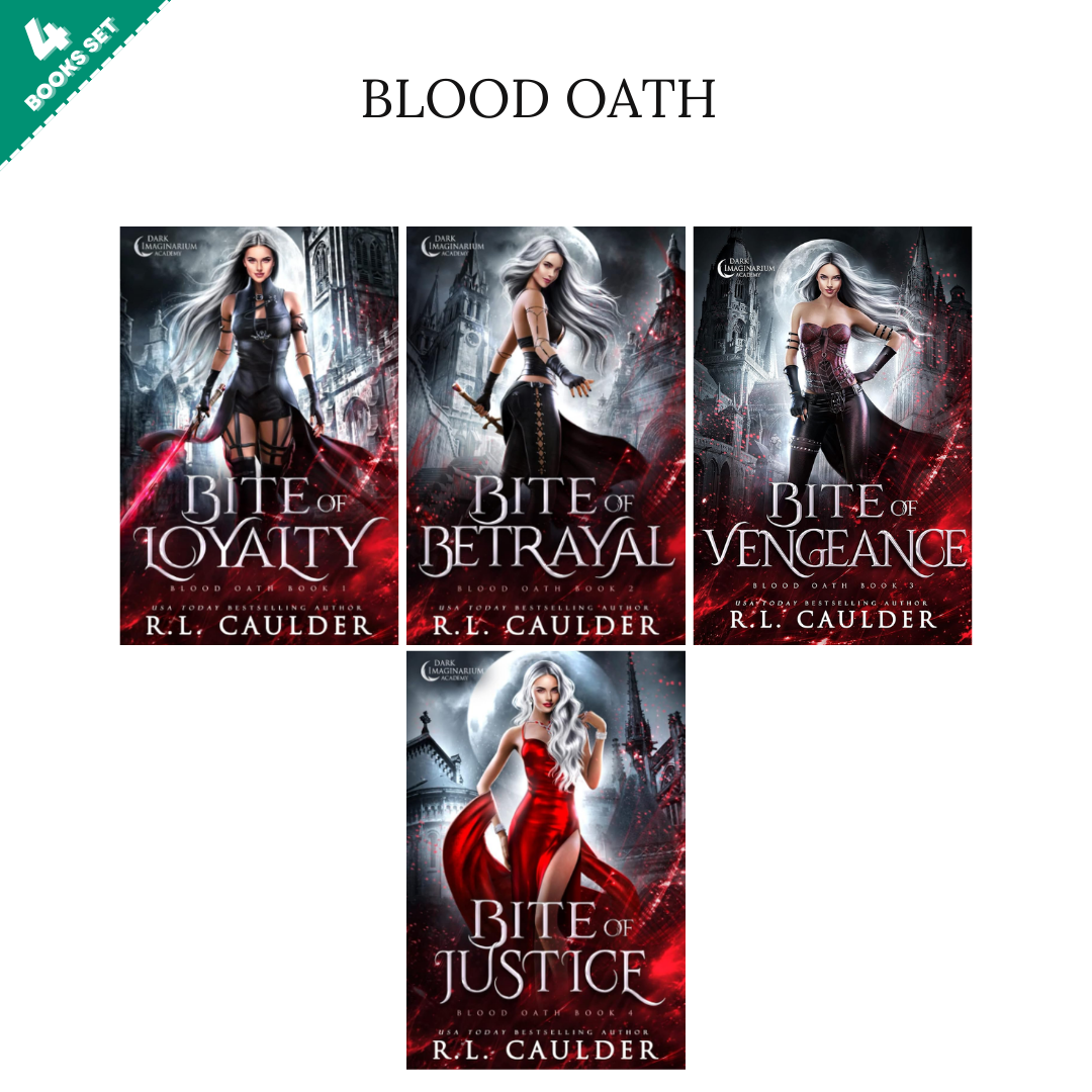 Blood Oath Series By R.L. Caulder (4 Books Set)