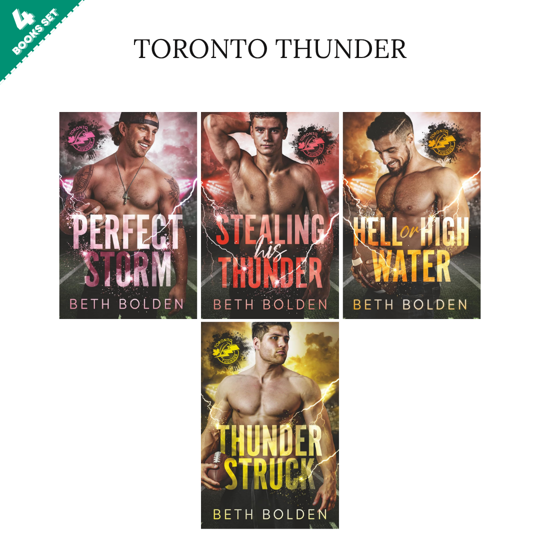 Toronto Thunder Series By Beth Bolden (4 Books Set)