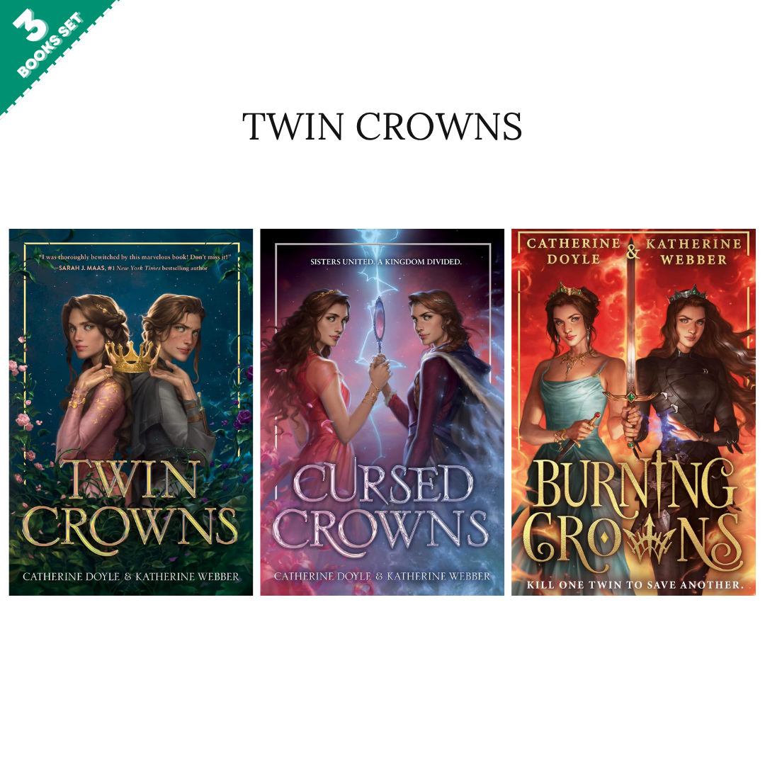 Twin Crowns Series by Catherine Doyle (3 Books Set)