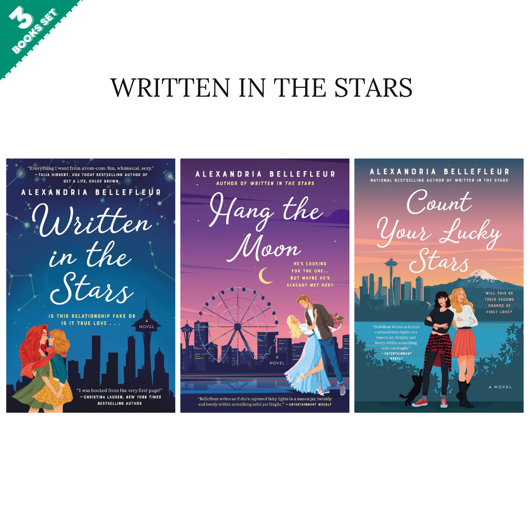 Written in the Stars Series by Alexandria Bellefleur (3 Books Set)