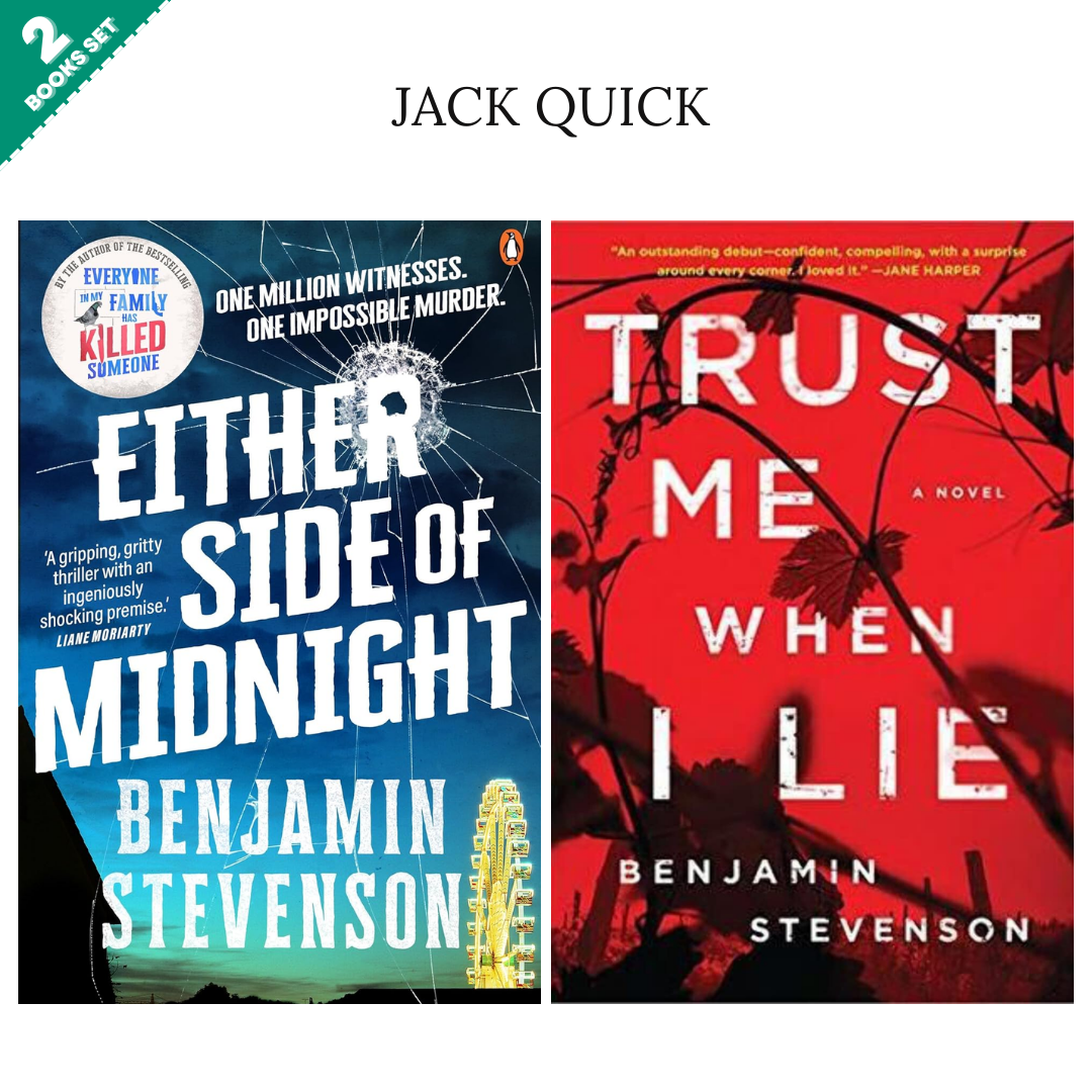 Jack Quick Series By Benjamin Stevenson (2 Books Set)