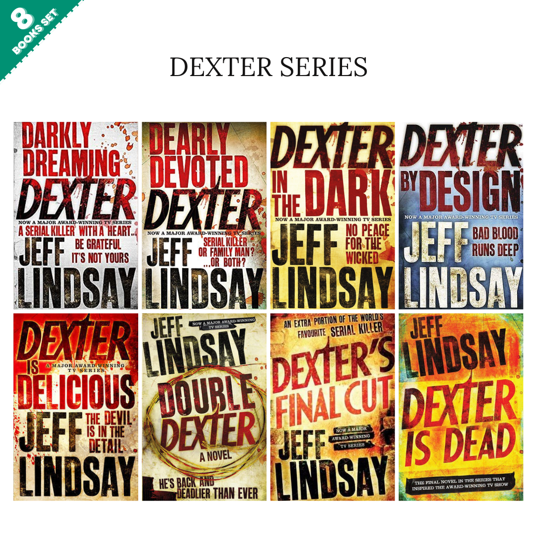 Dexter Series By Jeff Lindsay (8 Books Set)