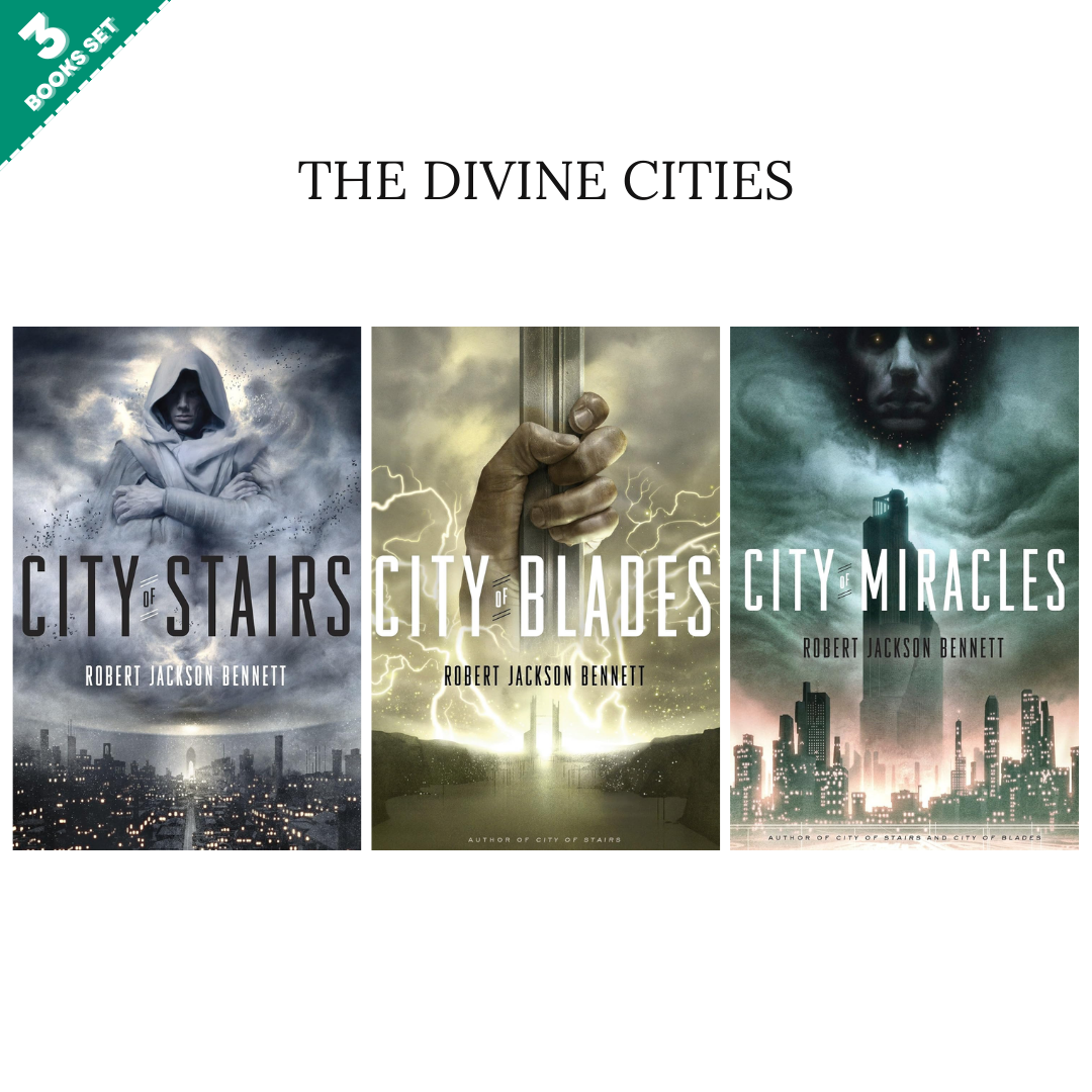 The Divine Cities Series By Robert Jackson Bennett (3 Books Set)