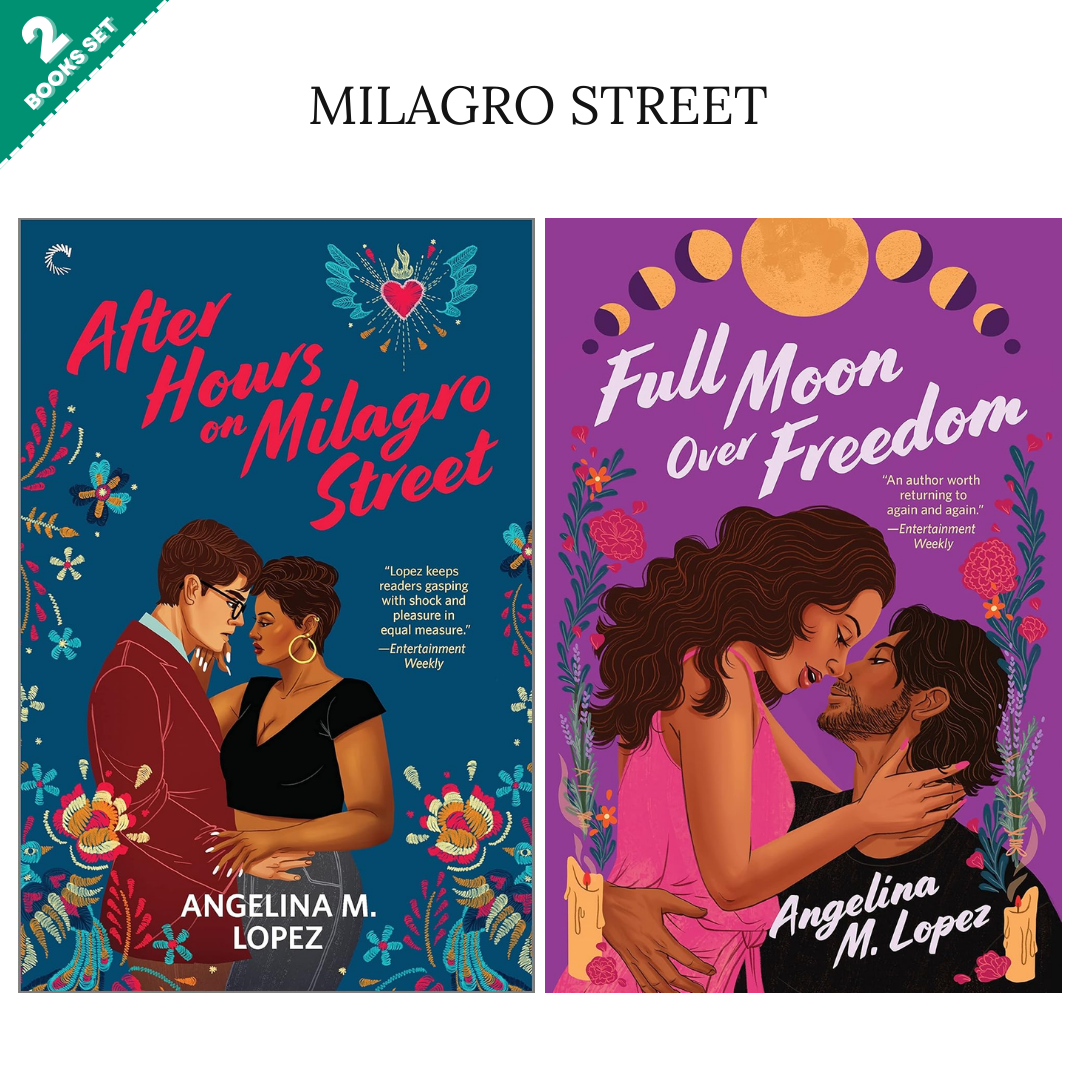 Milagro Street series By Angelina M. Lopez (2 Books Set)