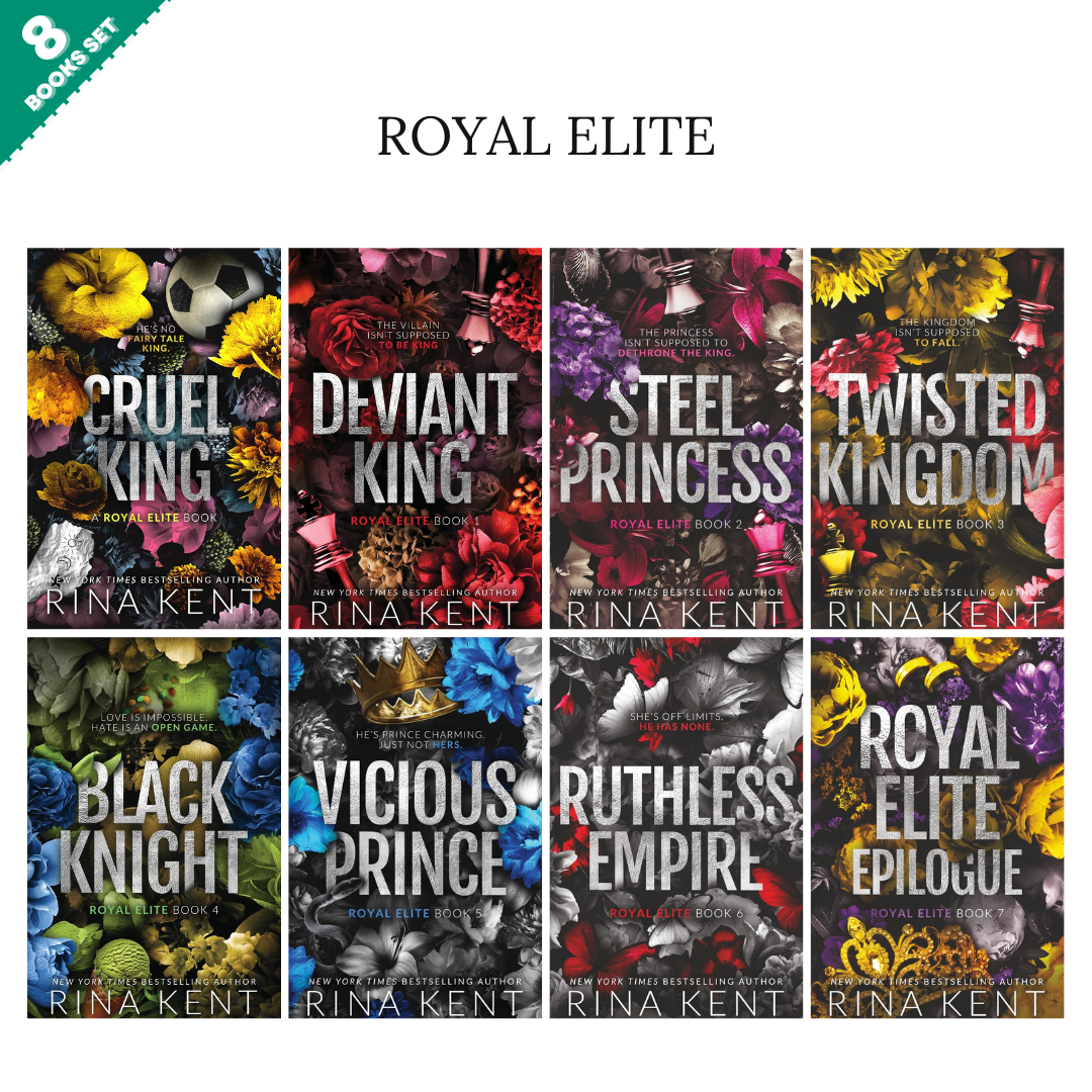 Royal Elite Series by Rina Kent (8 Books Set)