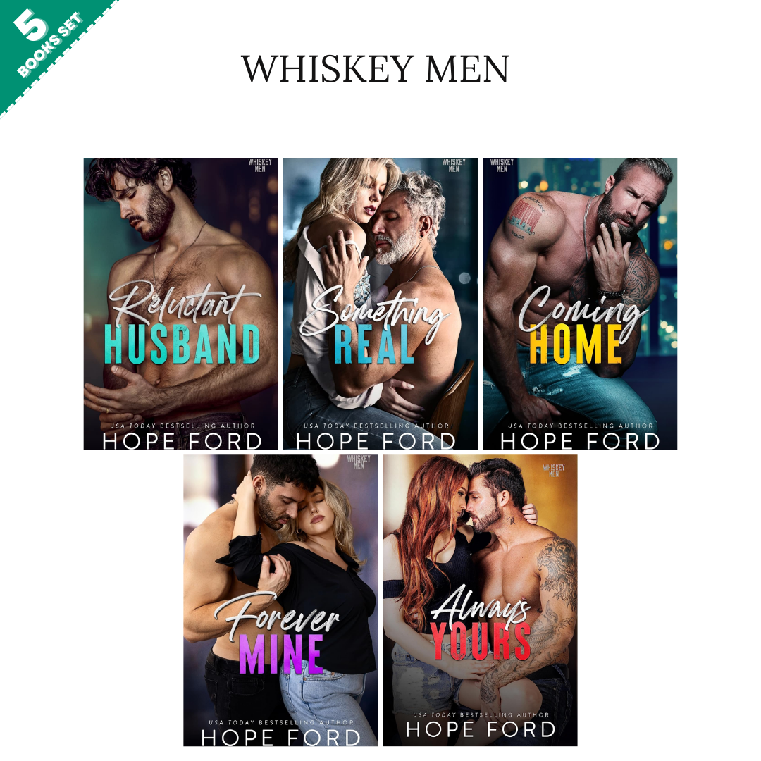 Whiskey Men Series By Hope Ford (5 Books Set)